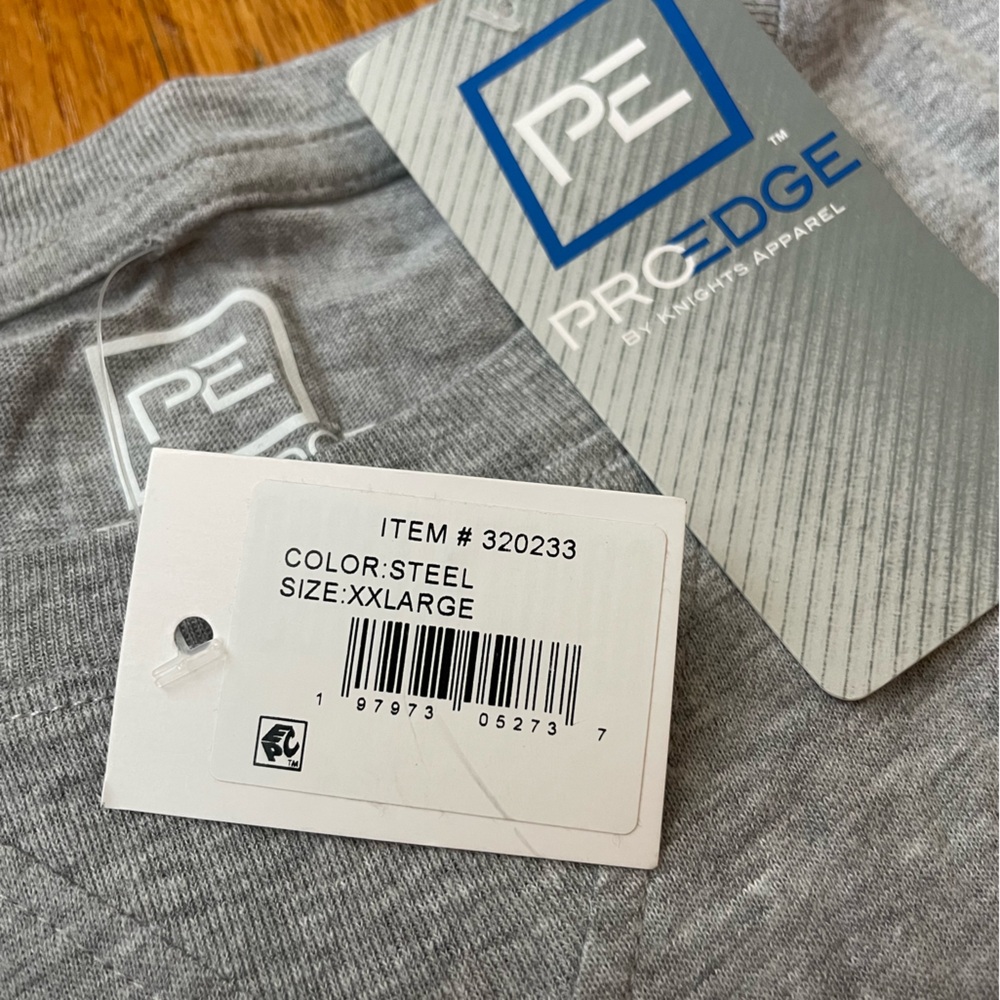 Pro Edge Gray Georgia Bulldogs Long Sleeve Tee - Picture 3 of 8